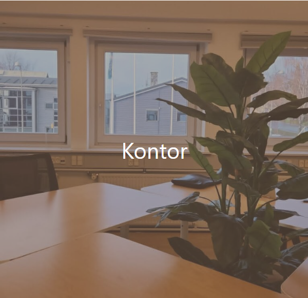 Billedet viser en kontorplads i MILDStudio